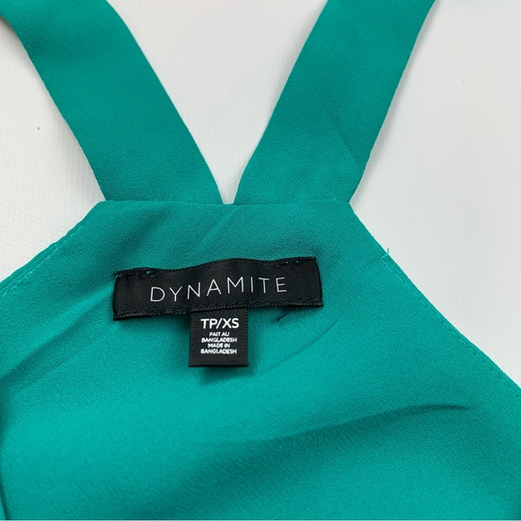 Dynamite oversized tank top in green XS - Picture 5 of 5
